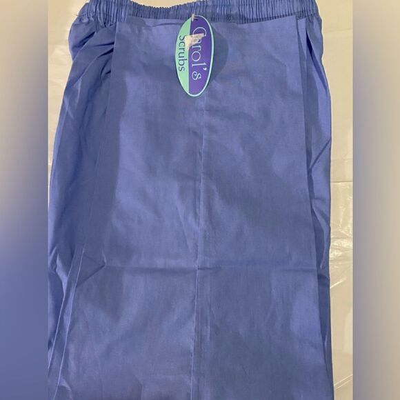 🔥Carols Scrubs Ladies Teal Blue Green  Bottom only Size Large Drawstring… - Picture 6 of 10